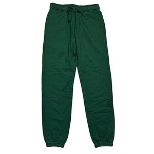 NWOT American Giant Women's Green Classic Sweatpant Size XS Casual Loungewear